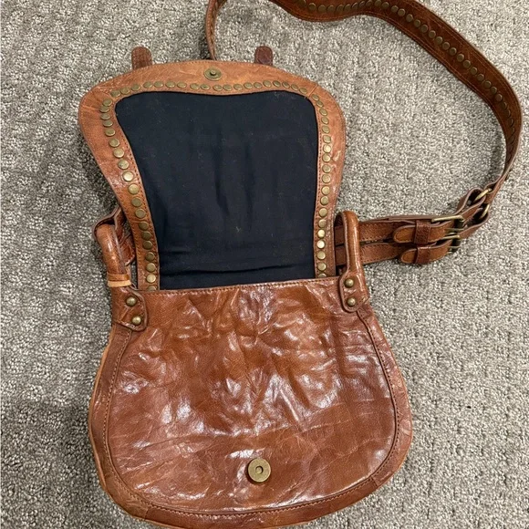 Sam Edelman Brown Leather Crossbody Bag - Picture 2 of 5